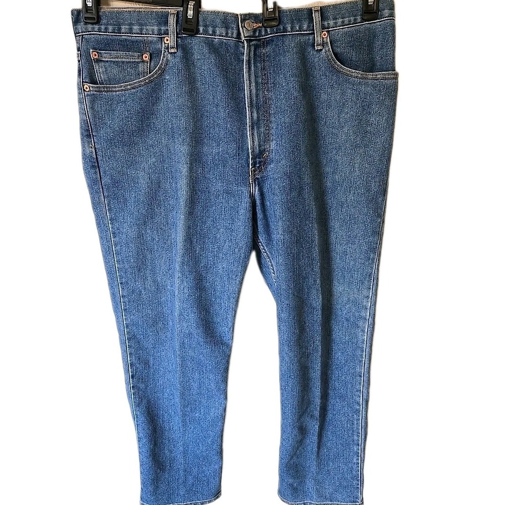 LEVI'S Jeans Mens 42x30 Blue Denim Relaxed Fit Straight Leg Big & Tall 42 X 30